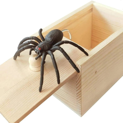 Halloween Toys Prank Spider Box Fun Trick