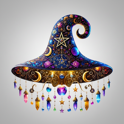 Halloween Witch Hat Decor Magical Home