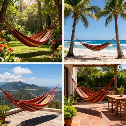 Hammock For Camping Outdoor Portable Straps