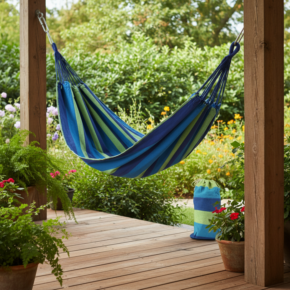 Hammock For Camping Outdoor Portable Straps