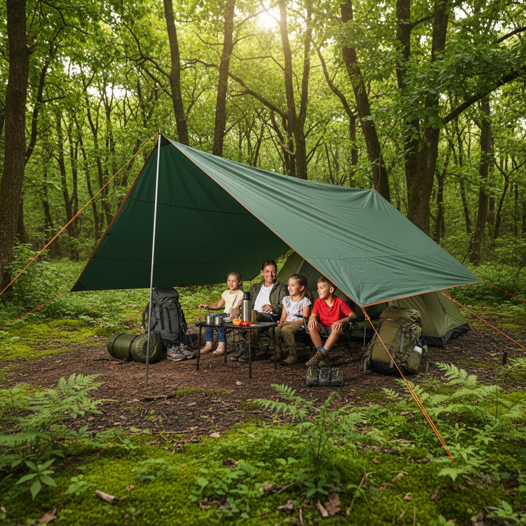 Heavy Duty Tarp Waterproof Camping Grommet