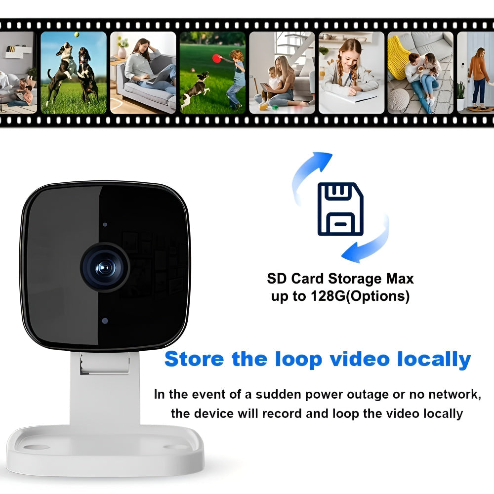 Security Camera Baby Monitor WiFi Indoor