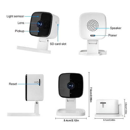 Security Camera Baby Monitor WiFi Indoor