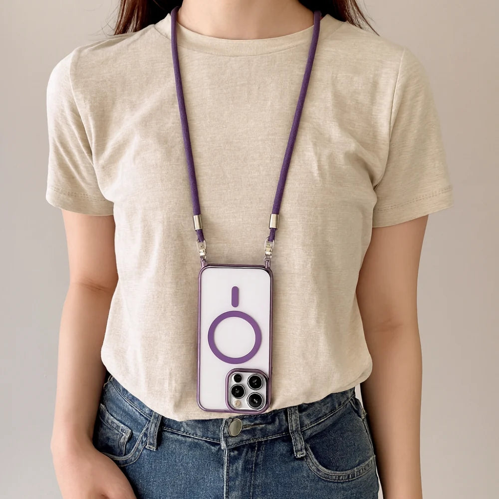 Phone Case Magsafe Crossbody Strap Lanyard