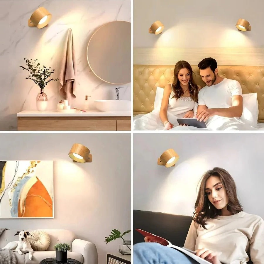 Wall Light Rechargeable LED Adjustable