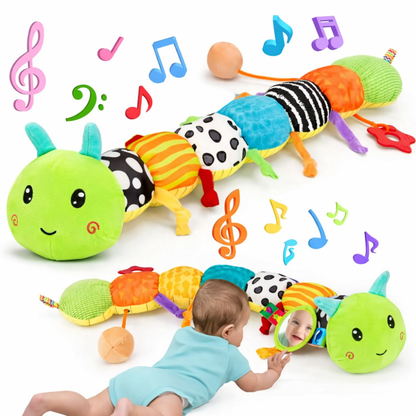 Baby Toys Sensory Caterpillar Plush Musical