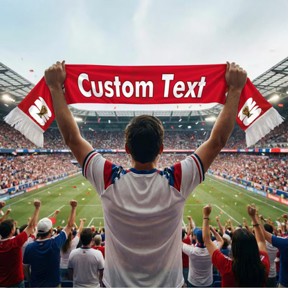 Custom Scarf Mexico Flag Soccer Fan