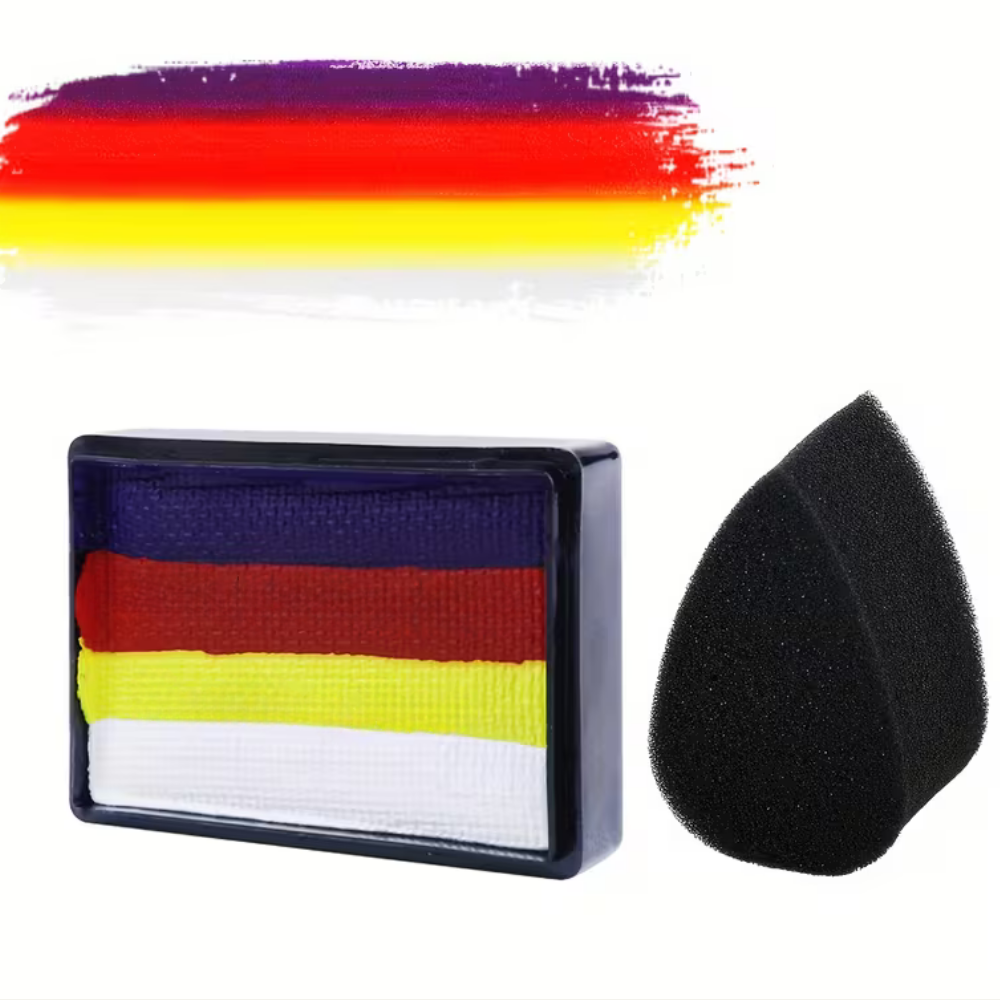 Rainbow Body Paint Set Creative Face Body