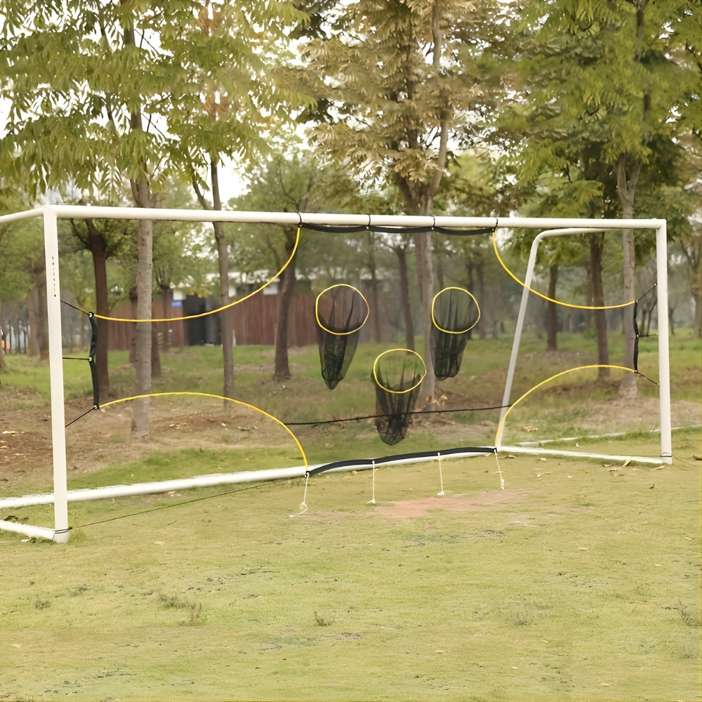 Portable Soccer Training Net For Accuracy