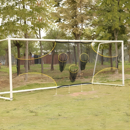 Portable Soccer Training Net For Accuracy