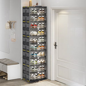 Shoe Storage 8 Tier Stackable Organizer