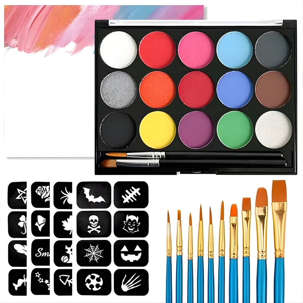 Body Paint Kit Kids Safe Non Toxic
