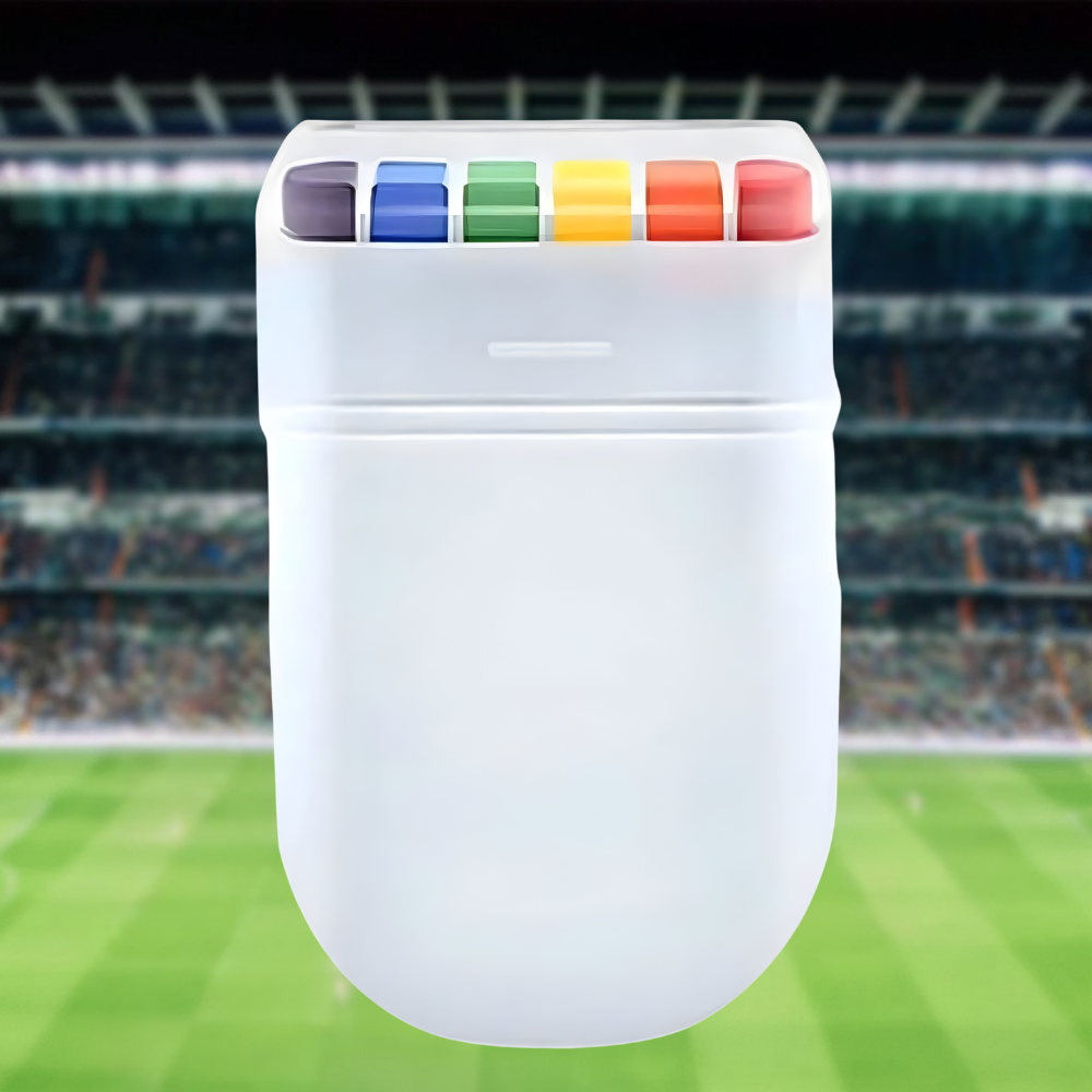 Rainbow Face Paint Stick Sports Events