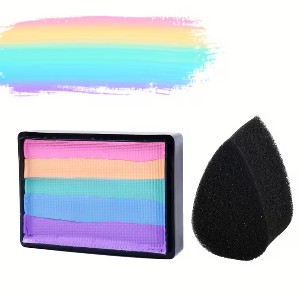 Rainbow Body Paint Set Creative Face Body