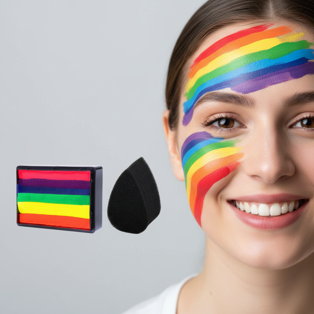 Rainbow Body Paint Set Creative Face Body