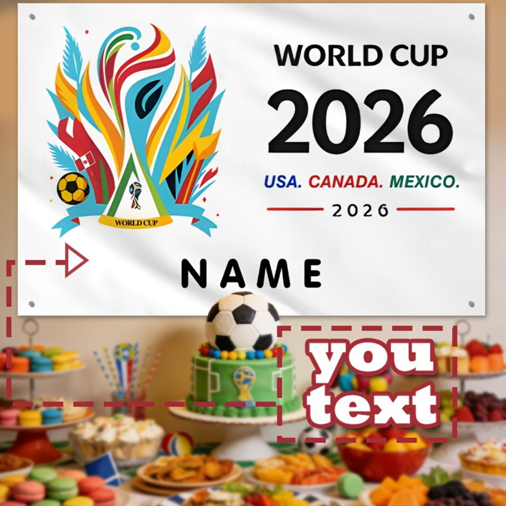 Wall Banner Mexico Flag Custom Soccer Fan