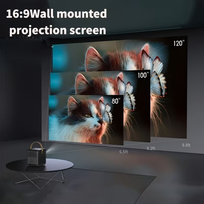 Projector Screen HD Widescreen Movies Sports