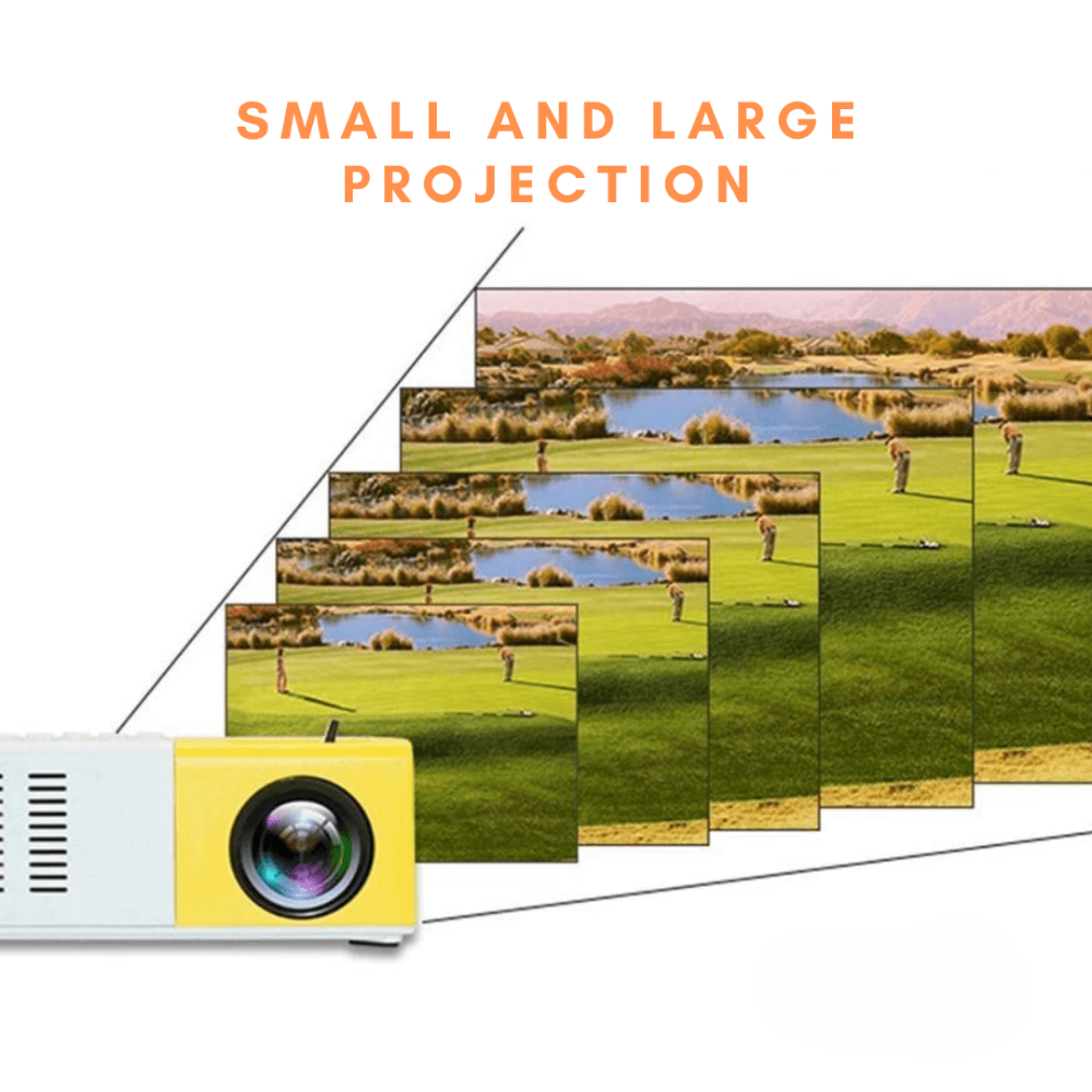 World Cup Portable Mini Projector HDMI Home