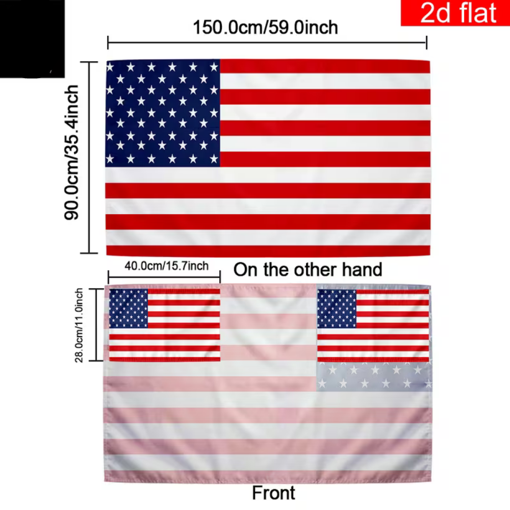 USA Flag Fan Cape World Cup Supporter