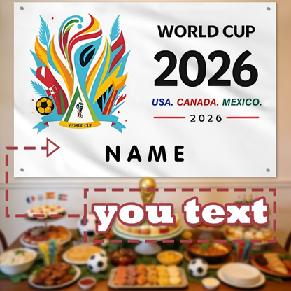 Wall Banner Mexico Flag Custom Soccer Fan