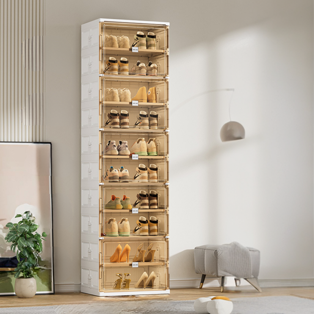 Shoe Storage 8 Tier Stackable Organizer