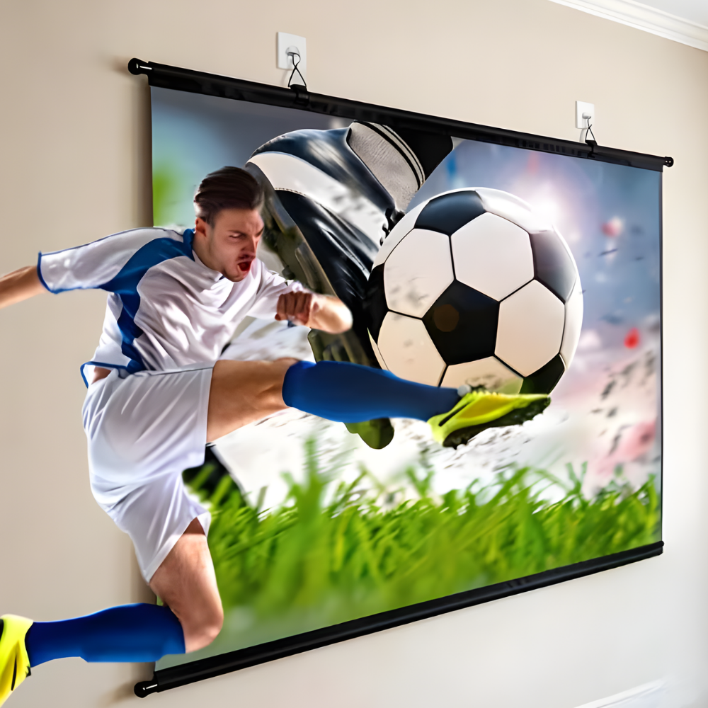 Projector Screen HD Widescreen Movies Sports
