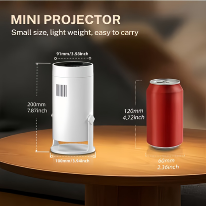 Portable Mini Projector 1080P Streaming