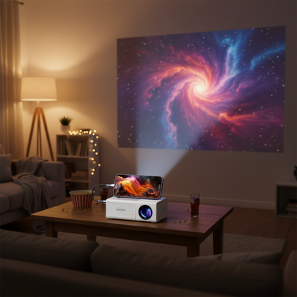 World Cup Portable Mini Projector 3000 Lumen