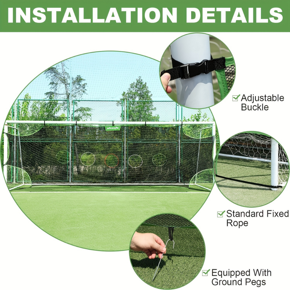 Portable Soccer Net Training Shooting