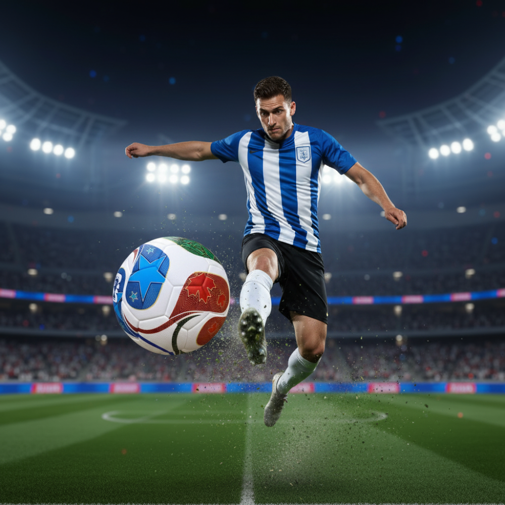 Durable Size 5 Soccer Ball High Performance