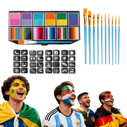 Washable Body Paint Kit Creative Face Body