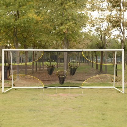 Portable Soccer Training Net For Accuracy