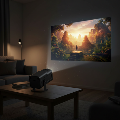 World Cup Portable Mini Projector WiFi Smart