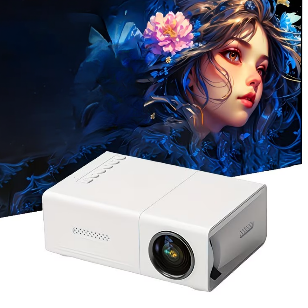 Portable Mini Projector 1080P Support