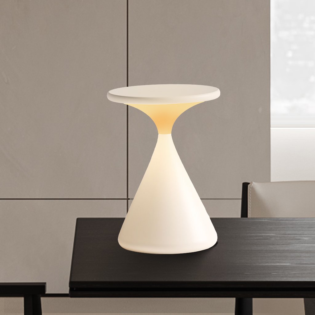 Aurora Wireless Table Lamp Hourglass Design