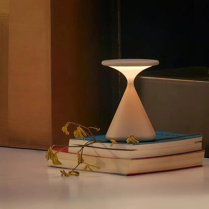 Aurora Wireless Table Lamp Hourglass Design