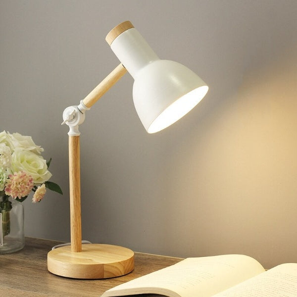 Nordic Wooden LED Desk Lamp Scandinavian