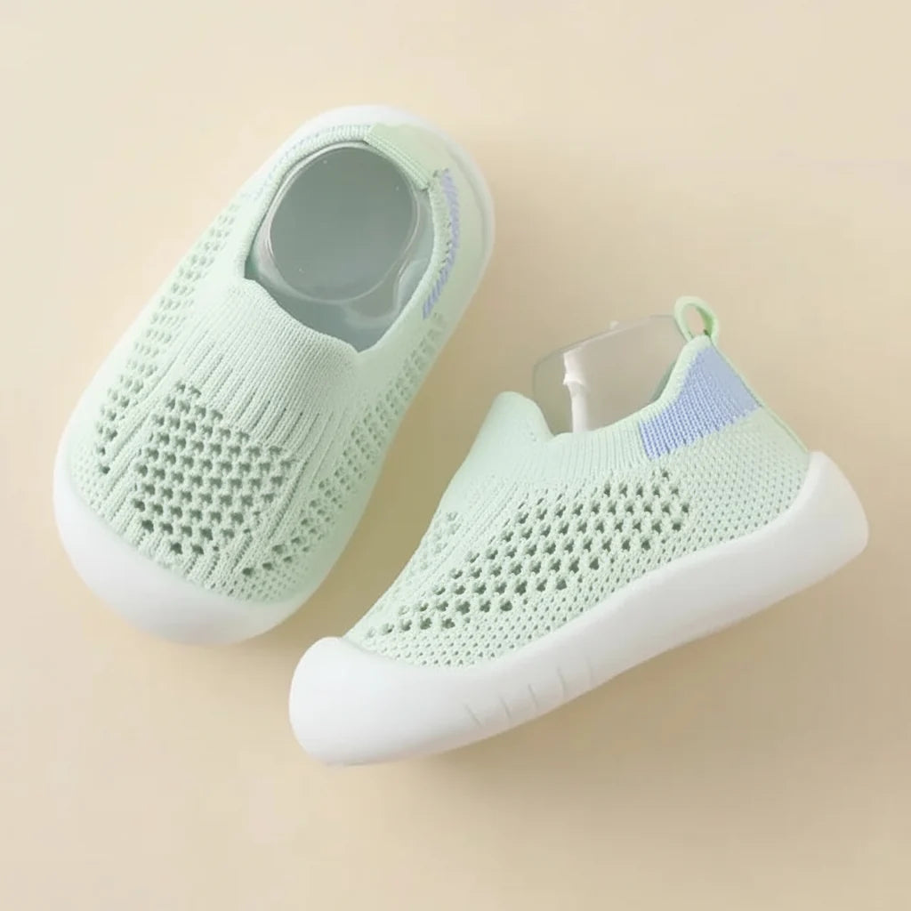 Kids Sneakers Breathable Mesh Slip On Shoes