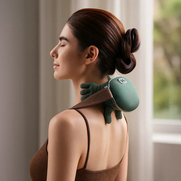Neck Massager Heated Vibrating Portable