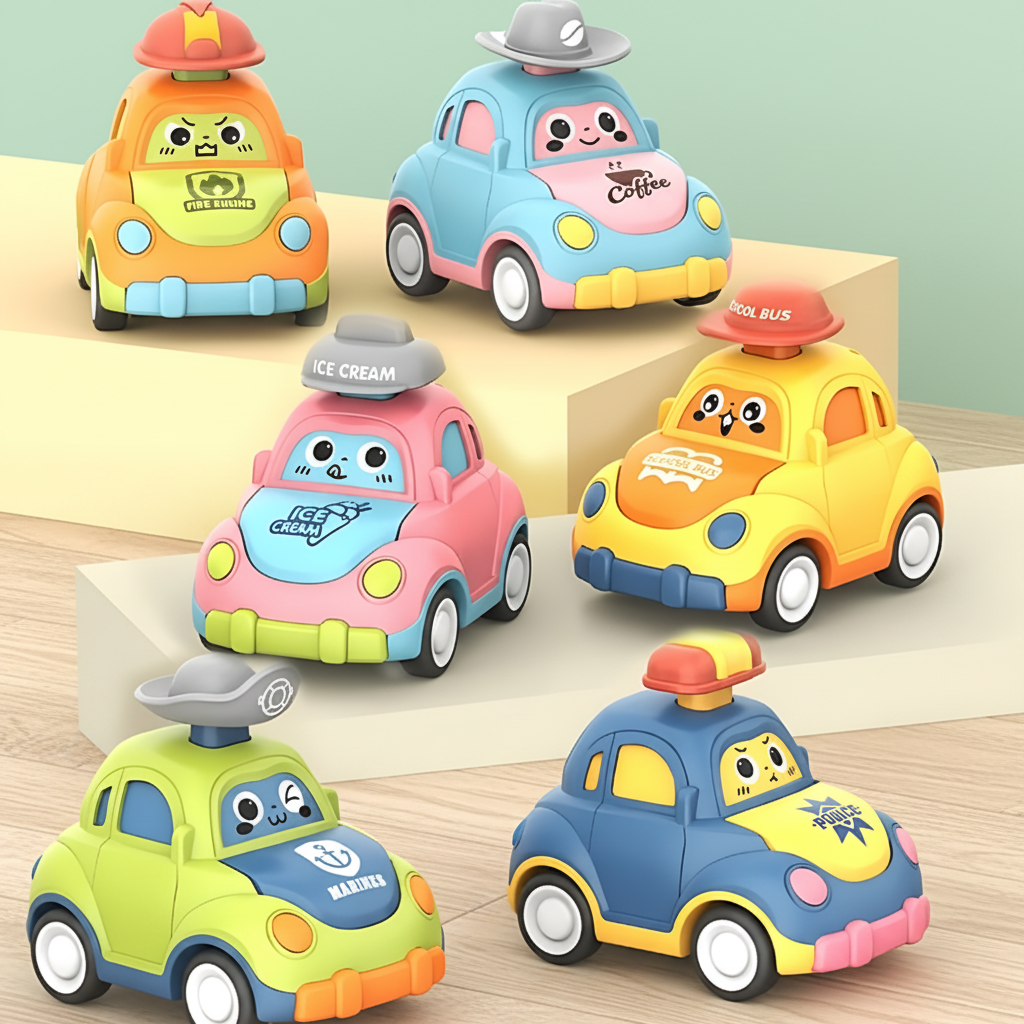 Interactive Toy Cars Fun Colorful Playset