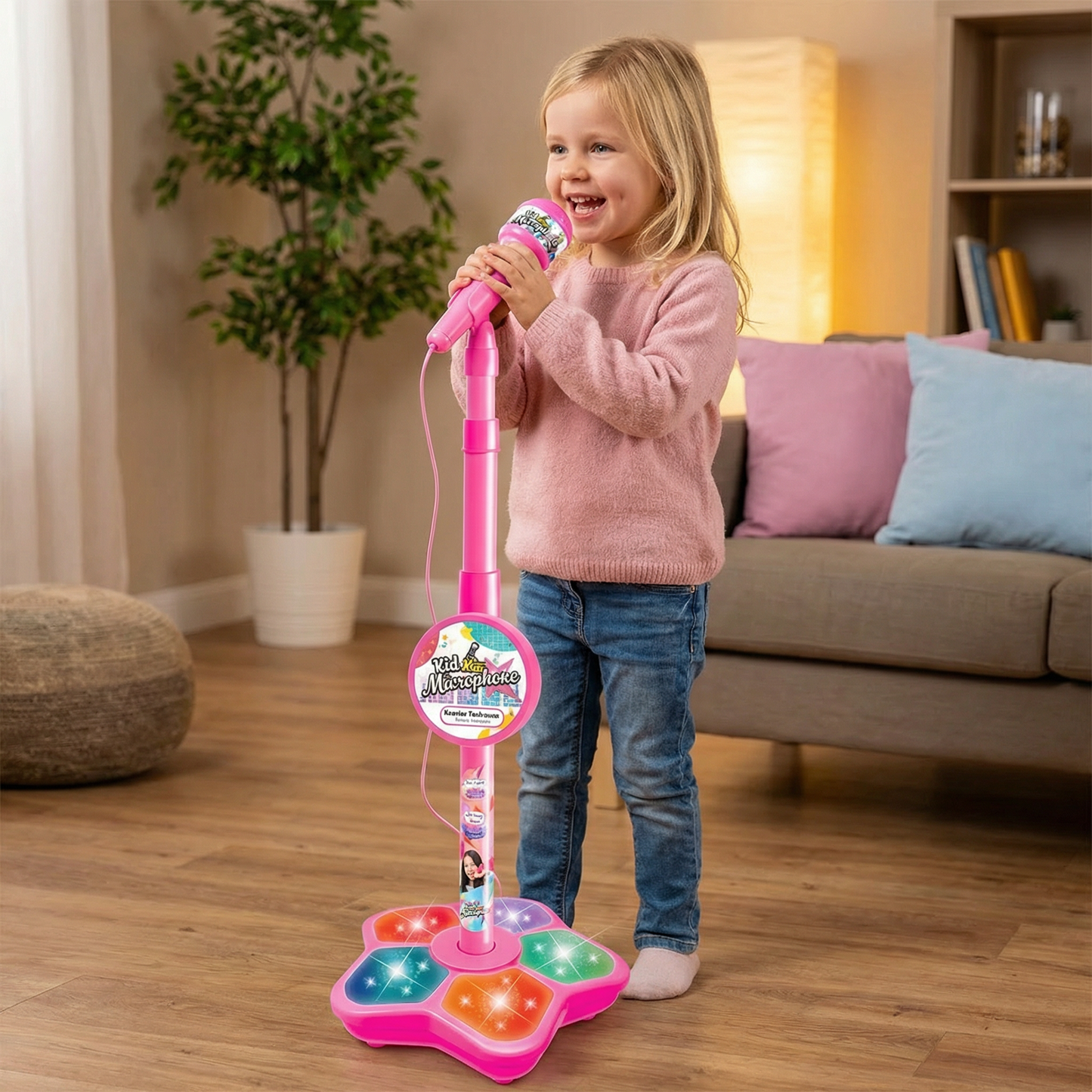 Karaoke Microphone Kids Machine Toy Set