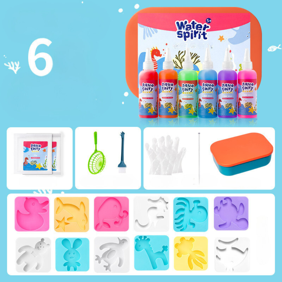 Kids Crafts Water Gel Animal Molds Creative