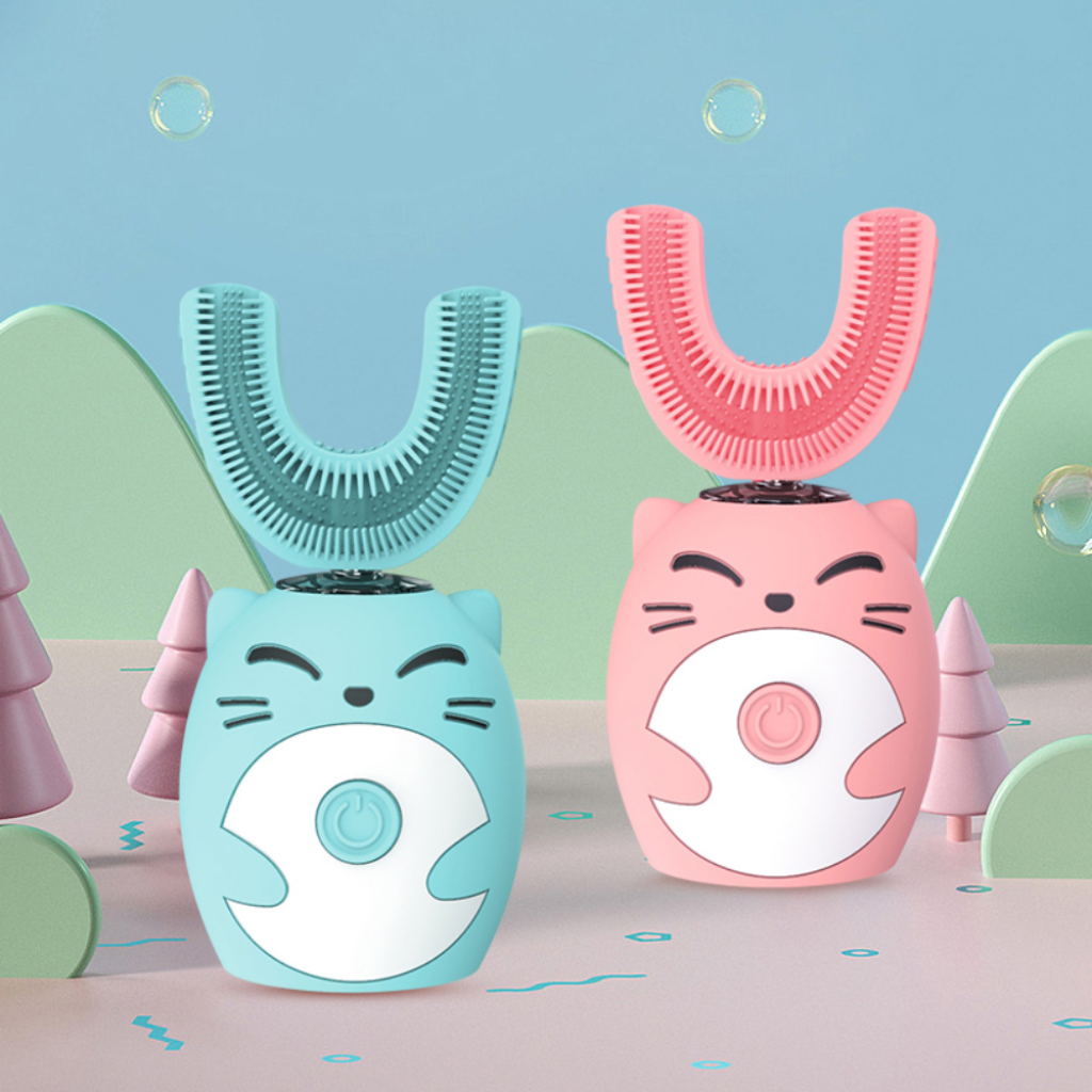 Kids Electric Toothbrush Fun Design Battery