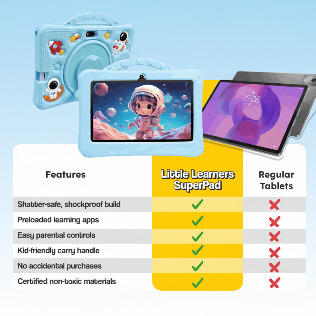 Kids Tablet Learning Device Educational Fun