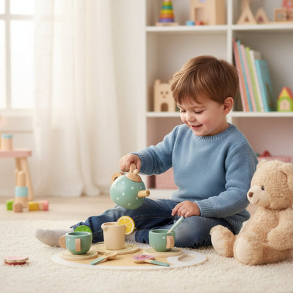 Kids Tea Set Fine Motor Skills Toy
