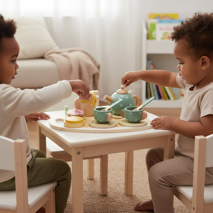 Kids Tea Set Fine Motor Skills Toy