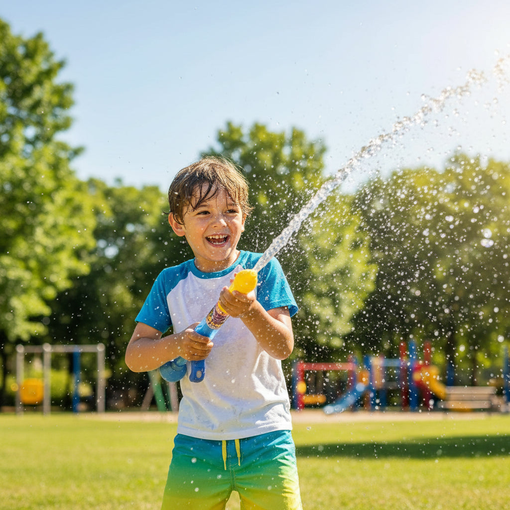 Kids Water Toy Vibrant Colors Summer Fun