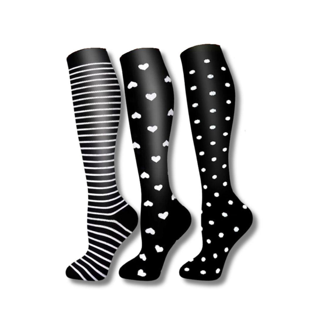 Women's Compression Socks Knee High Support