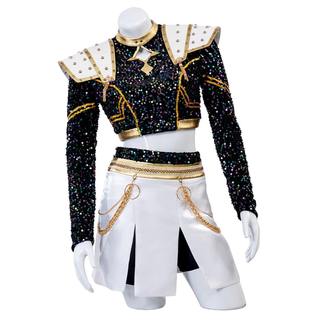 Kpop Halloween Costumes Stage Cosplay Outfit
