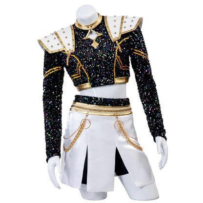 Kpop Halloween Costumes Stage Cosplay Outfit